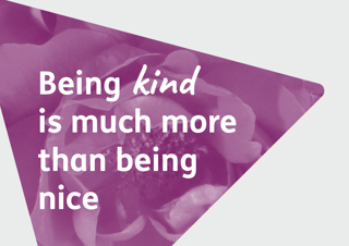 Being kind is much more than being nice