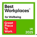 Best Workplaces for Wellbeing Award Great Place to Work UK 2025