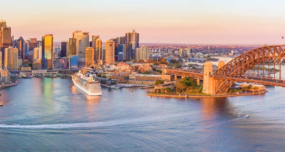 Landscape view of Sydney