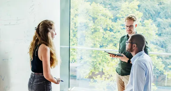 business people planning in office